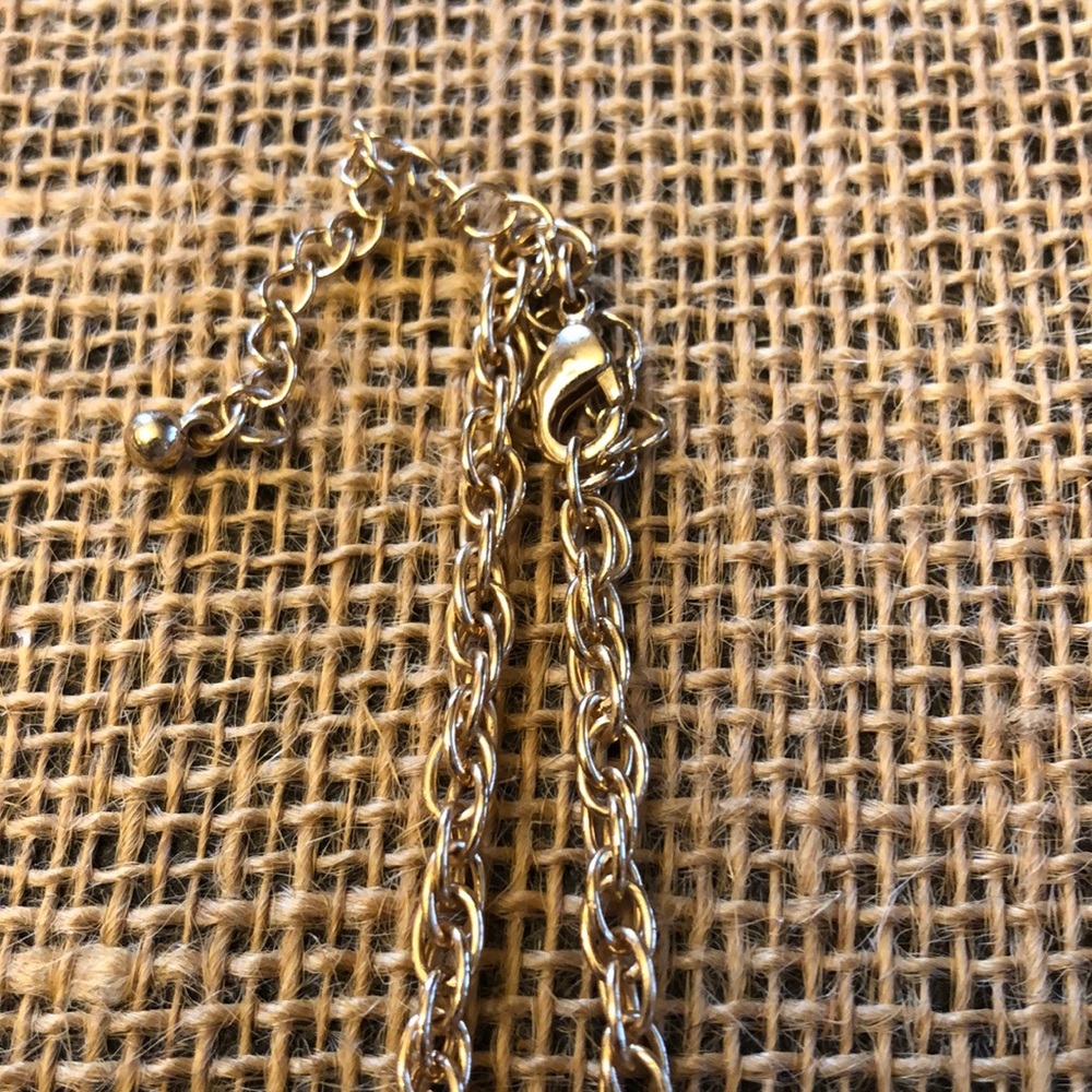 Gold Rabbit Family Long Necklace - Picture 4 of 4
